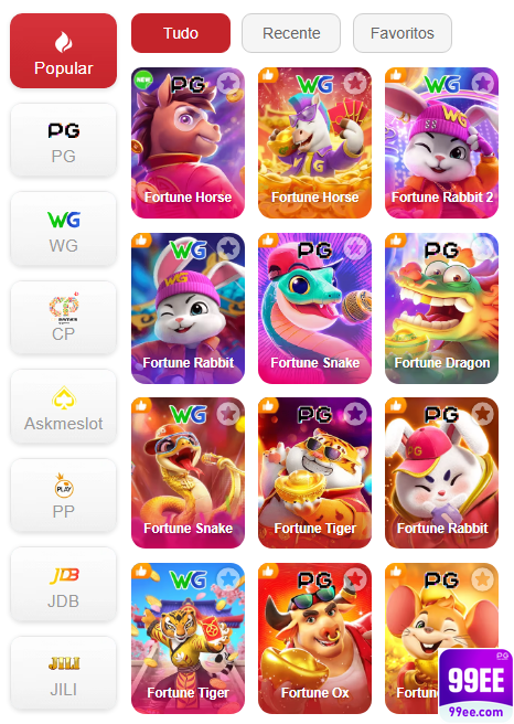 Experiência de Jogos 99ee.com